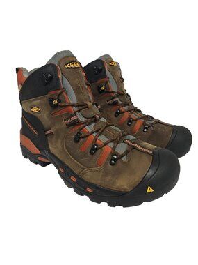 Keen Utility 1009709D 6" Pittsburg Energy Soft Toe Hiking Work Boot Brown 15D